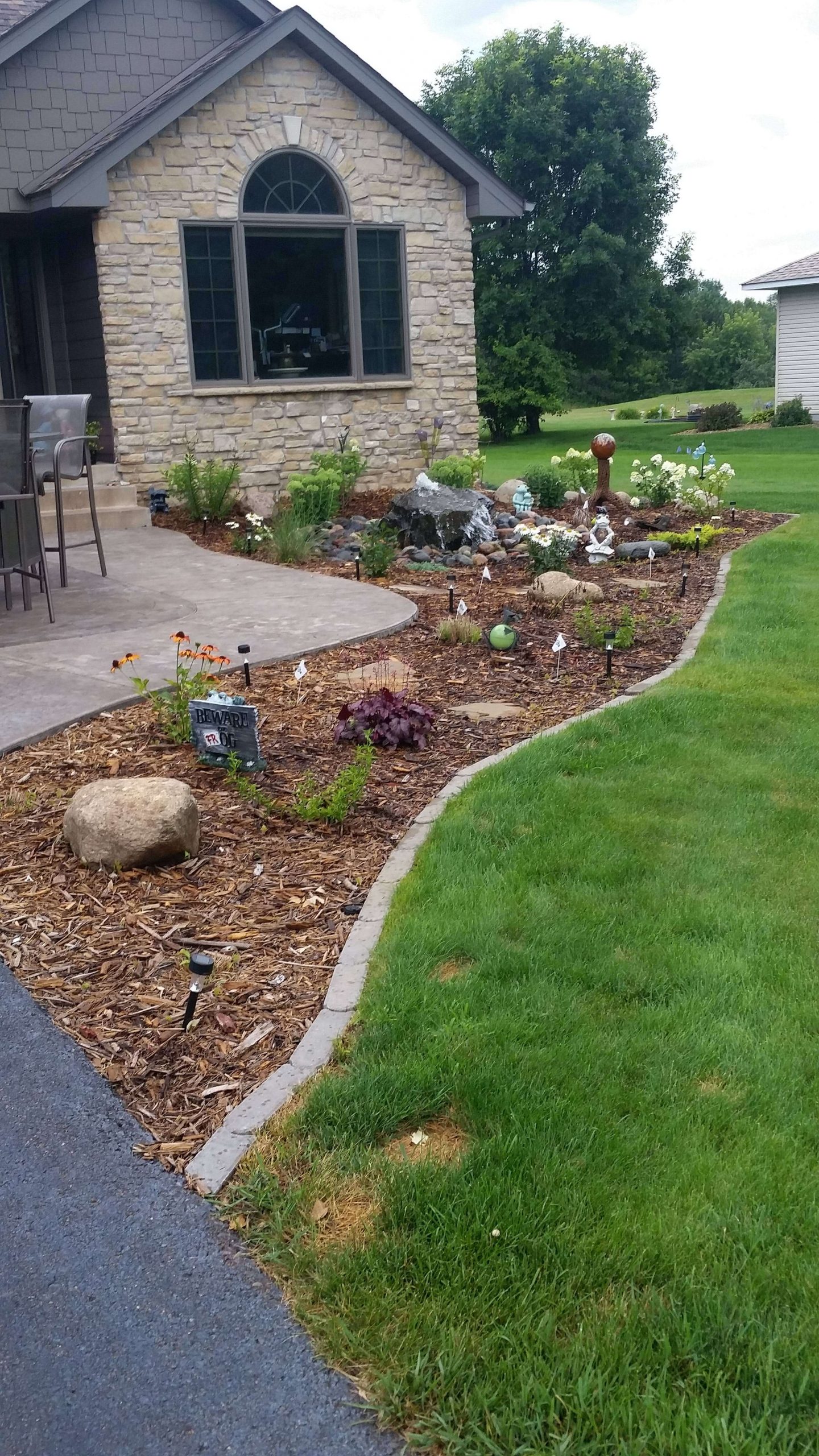 front entry landscaping
